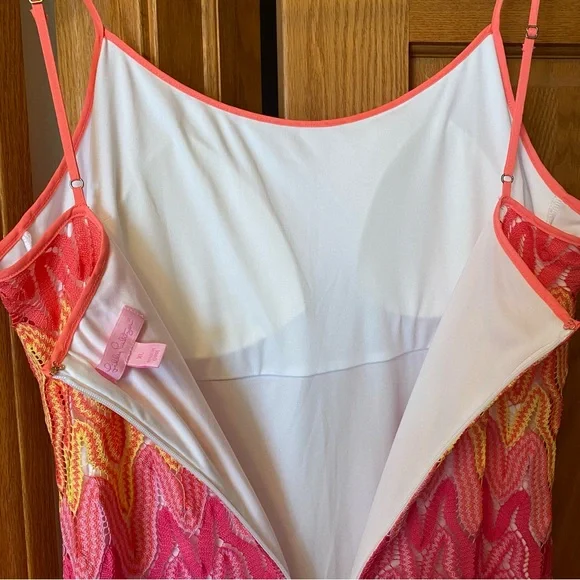 Lilly Pulitzer Vibrant Pink and Yellow Maxi Dress - Picture 11 of 13